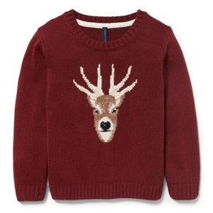 Janie and Jack Boys Reindeer Top Size 3